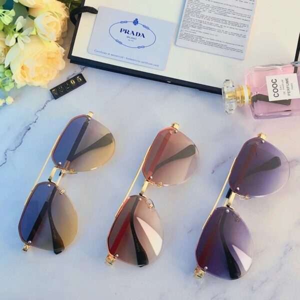 Prada half frame trimming Driving exclusive PR72295 sunglasses - driving, frame, half, prada, sunglasses