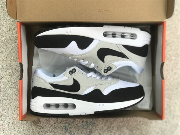 Nike Air Max 1 White and Black DV1403-110 footwear - air, and, black, dv1403-110, footwear, max, nike, sneakers, white