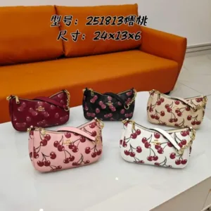 Coach 988651 cherry tote handbags
