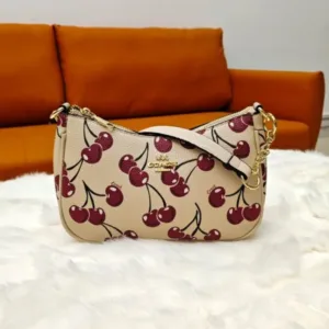 Coach 988651 cherry tote handbags