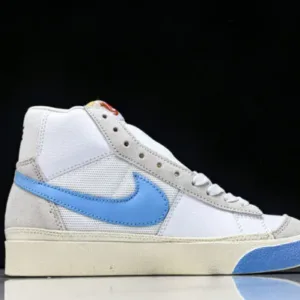 Nike DQ7673 102 BLAZER MID 77 REMASTERED PHOTO BLUE WHITE/WHITE/BEACH/PHOTO BLUE Shoes