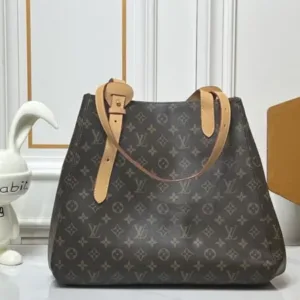 Louis Vuitton All In One MM Monogram Empreinte leather Rouge Concerto M25888 tote handbags