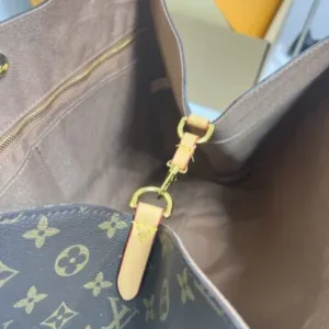 Louis Vuitton All In One MM Monogram Empreinte leather Rouge Concerto M25888 tote handbags