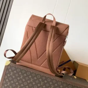 LV boys Aerogram Fastline Backpack tan M26023 L&V girls black M15262 bags