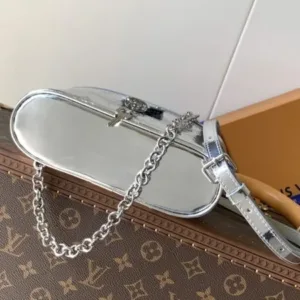 LV Vanity Chain Pouch Monogram Mirror Silver M26097 L&V tote hand bags