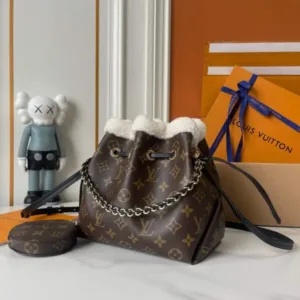 LV Bella Mahina Leather Women Bags M57201 L&V tote hand bags