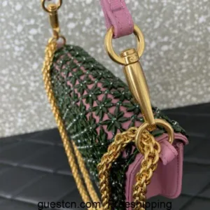 Valentino Loco Crystal Decoration VLogo Signature hand bags
