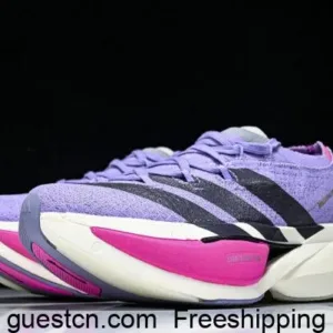 Adidas JQ2801 ADIZERO PRIME X3 STRUNG POWDER PLUM SHOCK Sneakers