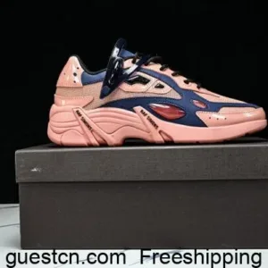 raf simons hr740010l cylon-21 thick soled low top sports runner shoes