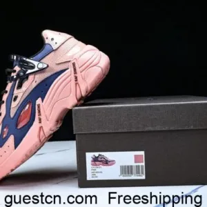 raf simons hr740010l cylon-21 thick soled low top sports runner shoes