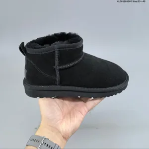Ugg winter plush thick snow boots half slippers