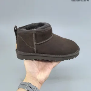 Ugg winter plush thick snow boots half slippers