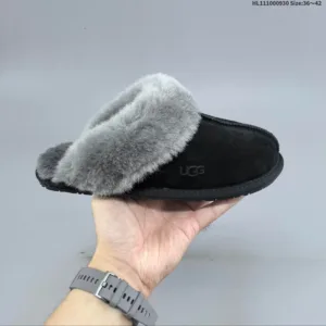 Ugg winter plush thick snow boots and slippers