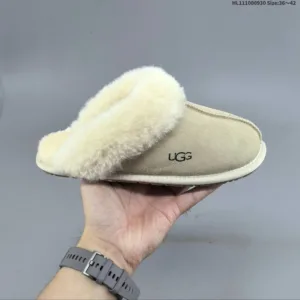 Ugg winter plush thick snow boots and slippers