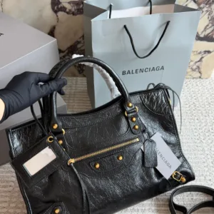 Balenciaga Le Cagole classic motorcycle Tote Handbags