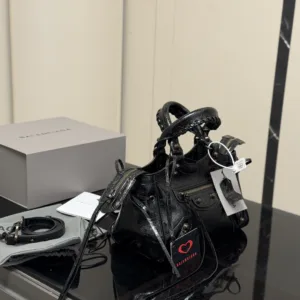 Balenciaga new motorcycle large silhouette Tote hand bag