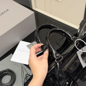 Balenciaga new motorcycle large silhouette Tote hand bag