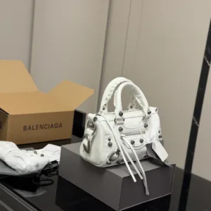 Balenciaga new motorcycle pillow bag