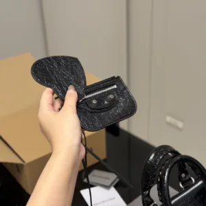 Balenciaga new motorcycle pillow bag