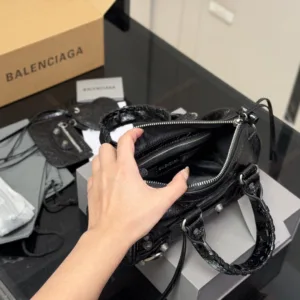 Balenciaga new motorcycle pillow bag