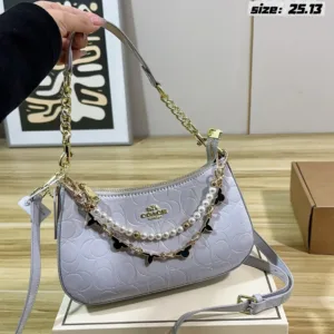 COACH Multi color Underarm Tote Hand Bag