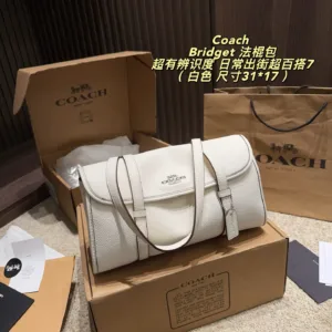 Coach Bridget Flap Shoulder Bow Stick Bag