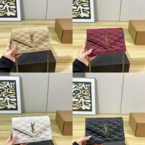 Yves Saint Laurent envelope handbag