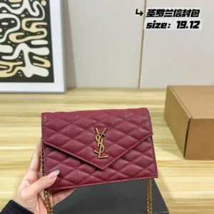 Yves Saint Laurent envelope handbag