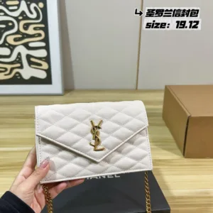 Yves Saint Laurent envelope handbag