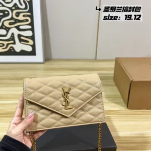 Yves Saint Laurent envelope handbag