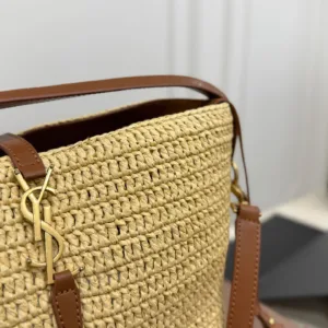 Yves Saint Laurent woven tote hand bags