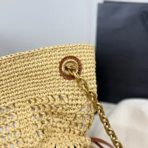 Yves Saint Laurent woven tote handbag