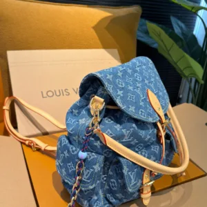 LV vintage denim 27330 backpack