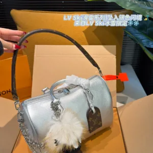 LV Speedy Pillow New Ski Series tote hand bags
