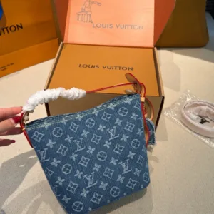 LV New Denim Cowboy Allinbb Bucket Bag