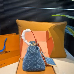 LV New Denim Cowboy Allinbb Bucket Bag