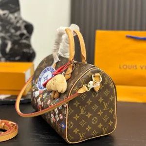 LV Speedy Soft 30 Pillow Pack tote hand bags
