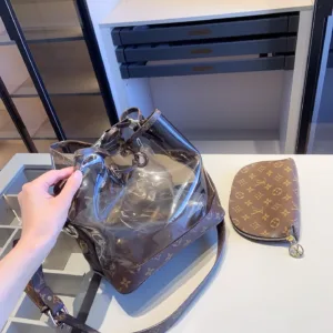 LV combination series jelly bucket bag+LV heart bag+LV wallet