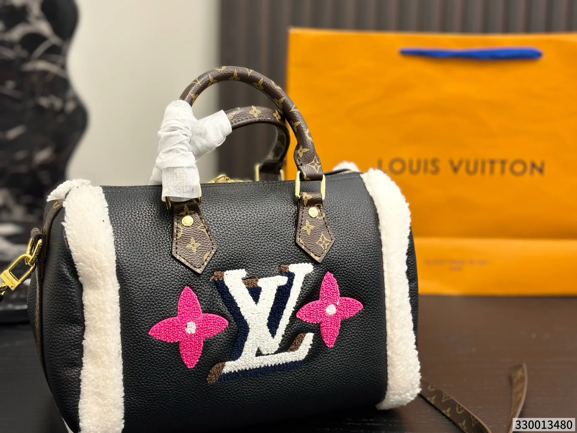 LV brand new teddy plush pillow bag Tote Hand Bags - Image 2