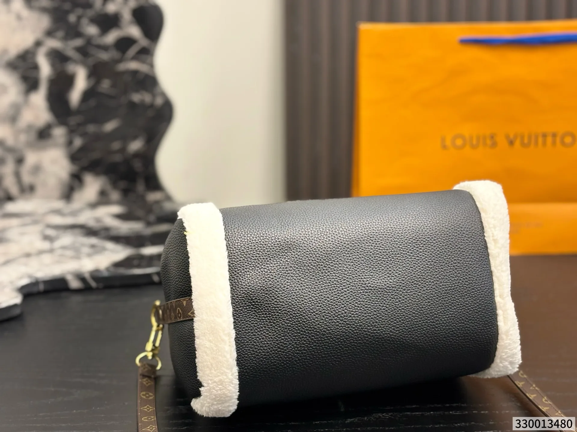 LV brand new teddy plush pillow bag Tote Hand Bags - Image 6