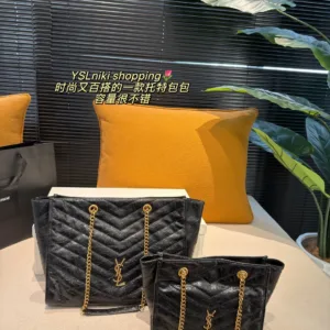Yves Saint Laurent Niki glossy tote Handbags