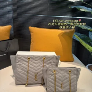 Yves Saint Laurent Niki glossy tote Handbags