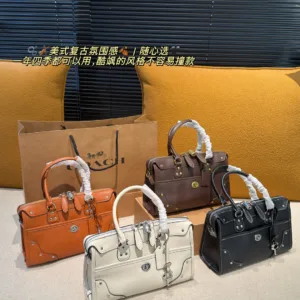 Coach Rhyder 24 oil wax leather tote hand bags