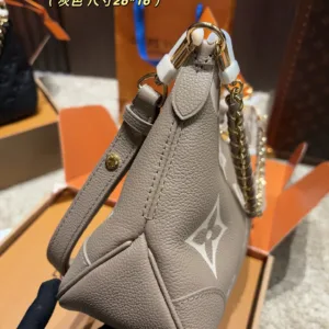 LV Boulogne croissants tote handbag
