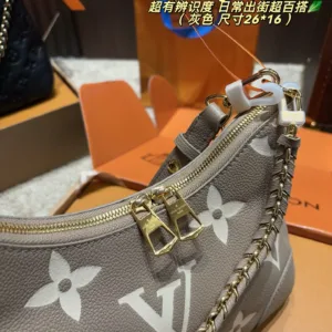 LV Boulogne croissants tote handbag