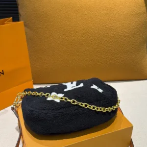 LV Ski Series Hil Plush tote hand bags