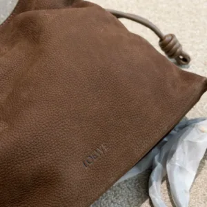 Loewe brown Mist wax cowhide Tote Hand Bags