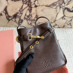 Miu Miu original leather bucket Tote handbags
