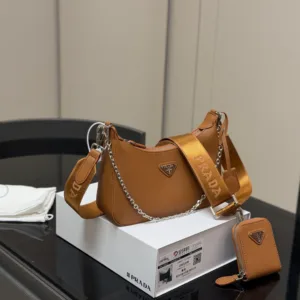 Prada Hobo Three in One Tote Hand Bags