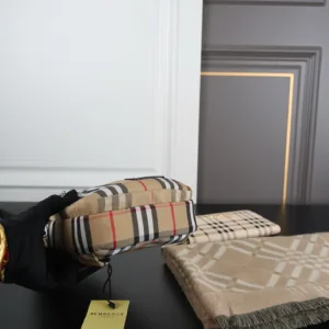Burberry chest bag scarf wallet combination